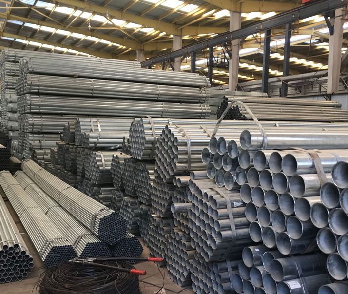 怀柔q235b热镀锌带钢管